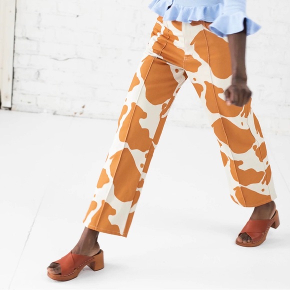 Lisa Says Gah Denim - Lisa Says Gah size 30 waist cow print pants